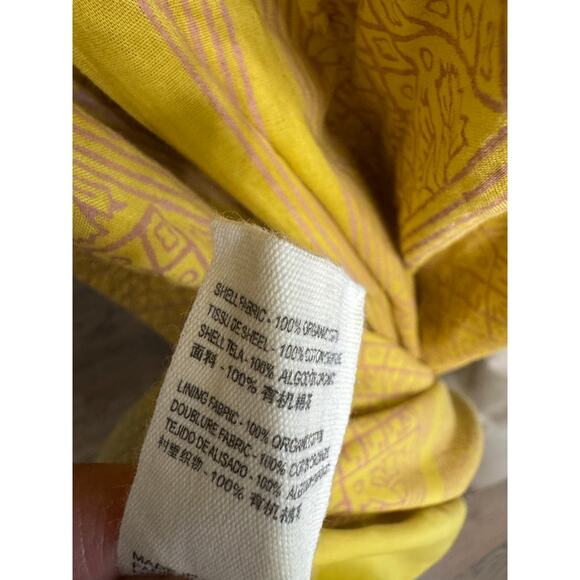 Cleobella Melani Shoulder-Tie Organic Cotton Ankle Midi Dress Beach Vacation XS - Picture 11 of 11